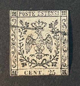 Italian States - Modena Sc.#4, used