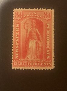 US #PR22, mint VLH, scarce,  Miller cert., Scott $1850.00