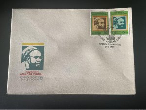 1983 Cape Verde Cape Verde Mi. 473 - 474 FDC Amilcar Cabral Symposium-