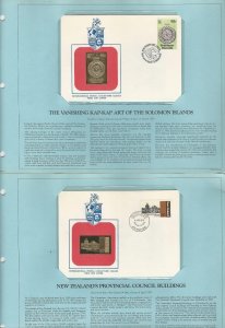 British, Royal International Gold Collection of First Day Covers, 41 Different