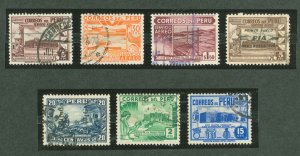 Peru #C49/C76/378  Multiple