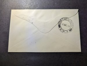 1931 Dutch SWA Airmail Internal First Flight Cover FFC Rehoboth to Keetmanshoop