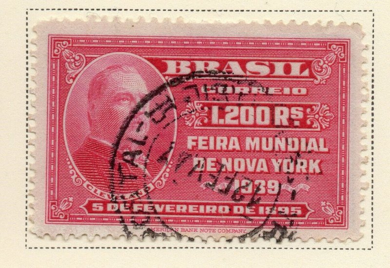 Brazil 1939 Early Issue Fine Used 1.200r. NW-12111