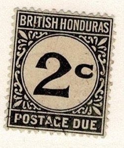 British Honduras #J2 used