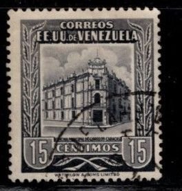 Venezuela - #653 Post Office, Caracas - Used