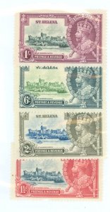 St. Helena #72-5 Mint (NH) Single (Complete Set)