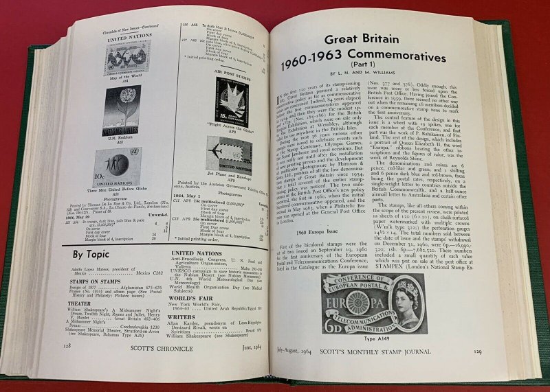 Scott's Monthly Stamp Journal, March 1963 through Jan. 1965, 23 Issues, ...