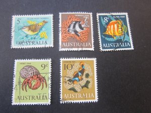 Australia 1966 Sc 400,402-05 FU 