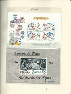 Small Collection of Late 1981-1984 Spain Unused Never Hinged