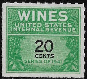 United States #RE130 MNH Wine Stamp (NGAI) (i)