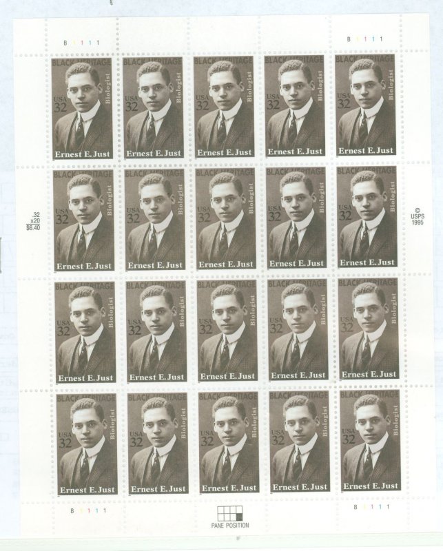 United States #3058  Souvenir Sheet