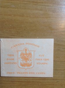 Canada BK41c English booklet