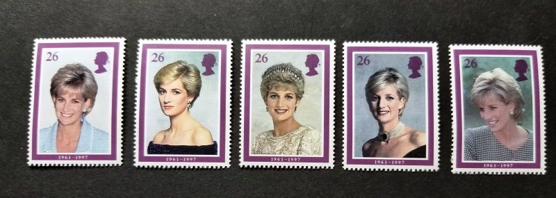 Princess Diana Memorial Stamps