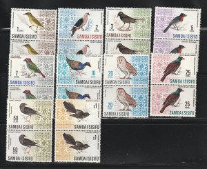 Samoa 265-274 MNH Birds