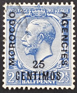 British Offices Morocco, Scott #61, VF used