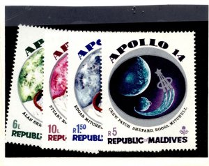 Maldive Islands #367-370  Single (Complete Set)