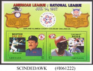 GRENADA - 1987 BASEBALL / SPORTS - MIN. SHEET MINT NH