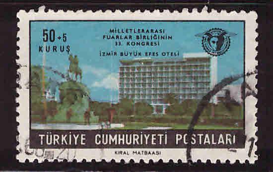 TURKEY Scott B117 Used Semi-Postal stamp