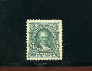 UNITED STATES 1903 $5 MARSHALL SCOTT # 313 VF OG MINT HINGED WITH TWO PF CERTS