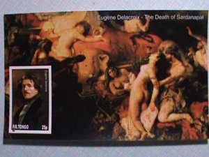 ​TOGO STAMP: EUGENE DALACROIX- THE DEATH OF SARDANAPAL MNH-STAMP S/S SHEET