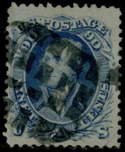 #72 VF+ USED WITH FANCY CANCEL; TINY CORNER CREASE CV $600.00 BQ2953