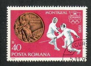 Romania; Scott 2651; 1976; Precanceled; NH; Olympics