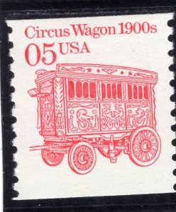 2452 Circus Wagon, MNH coil