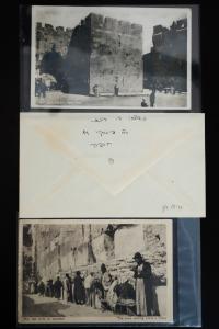 Palestine Early Stamped Postcards and Covers