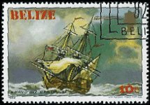 BELIZE   #609 USED (1)