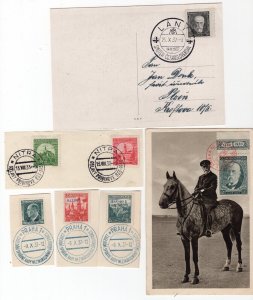 CZECHOSLOVAKIA 1918-1938 LOVELY SELECTION POSTAL HISTORY SEE SCANS