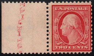 U.S. #519 MNH F-VF Centering w/ Crowe Certificate