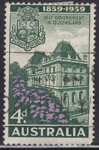 Australia 333 USED 1959 Parliament House 4d