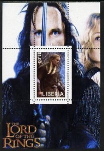 LIBERIA - 2003 - Lord of the Rings #4 - Perf Min Sheet - MNH-Private Issue