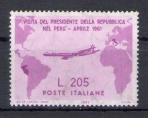 1961 Italy - 205 Lire Rosa Issued and Retired - Gronchi Rosa - MNH**