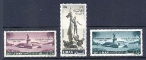 LEBANON - LIBAN MNH SC# C286-C288 MARTYRS OF LEBANON MAY 6, 1960