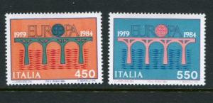 Italy #1594-5 MNH 1984 Europa