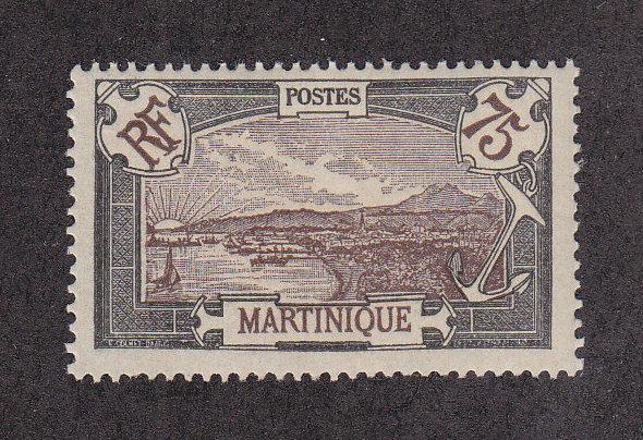 Martinique Scott #89 MH