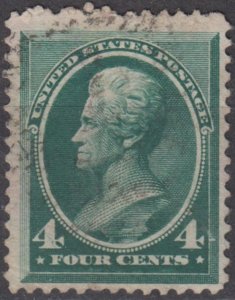 U.S. Scott #211 1883 Used