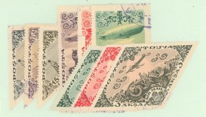 Tannu Tuva #C10-C18 Used Single (Complete Set)