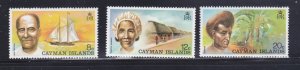 Cayman Islands 349-351 Set MNH People (E)