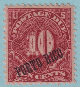 PUERTO RICO J3a 25 DEGREE OVERPRINT MINT HINGED OG*  NO FAULTS VERY FINE! BIS