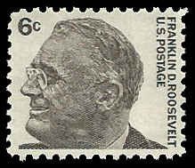 PCBstamps   US #1284 6c F.D. Roosevelt, MNH, (2)