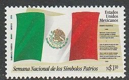 MEXICO 1889, NATIONAL WEEK OF THE PATRIOT SYMBOLS. MINT, NH. VF.