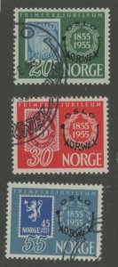 Norway #340-342 Used Single (Complete Set)