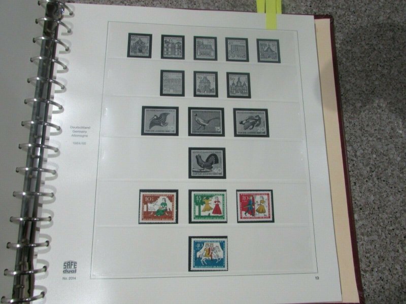 $Safe hingeless album Berlin 1948-1973 mint stamps inside