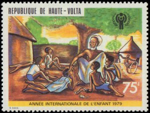 Burkina Faso #494, Complete Set, 1979, Children, Never Hinged