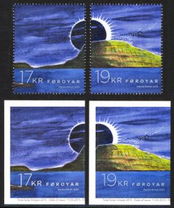 Faroe Islands 2015 Scott #639-642 Mint Never Hinged