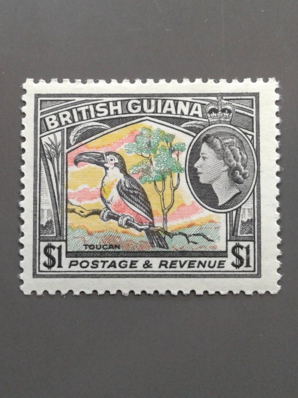 British Guiana  286 F-VF MLH. Scott $ 10.00