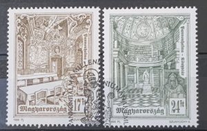 HUNGARY 1996 MONASTERY SET SG4290/4291 FINE USED