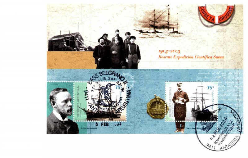 Argentina, Worldwide First Day Cover, Polar